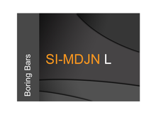  SI-MDJNL 20-4 -3° Side & End Cutting Edge Angle for Negative 55° Diamond DNM_ Inserts