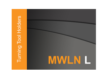  MWLNL 24-4E Tool Holder -5 DEGREE End Cutting Edge Angle for Negative 80 DEGREE Trigon WNM_Inserts