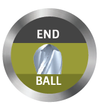 7/64" End Mill Double End Ball. Stub Length. Flute Length 7/32" OAL 1-1/2" - 4 Flutes TiN Coated