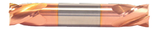  7/64" End Mill Double End Square. Stub Length. Flute Length 7/32" OAL 1-1/2" - 4 Flutes TiCN Coated