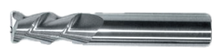  5/16" End Mill High Performance. 45Â° LOC 7/8" OAL 3" - 2 Flutes Uncoated