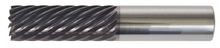  3/4" End Mill Single End Square. Tough Mill. Flute Lenght 1" OAL 4" - 5 Flutes - AlTiN Coated