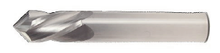  Solid Carbide Drill Mill Single End. Cutter Diameter 3/16". Shank OD 3/16". Flute Length 5/8". OAL 2". 2 Flutes - 90 Degree Point - Uncoated