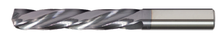  Solid Carbide Drill Jobber Length. Cutter Diameter 36. Flute Length 1-1/4". OAL 2-1/4" - 3 Flutes - 150 Degree Point - AlTiN