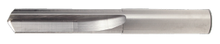  Solid Carbide Straight Flute Drill. Cutter Diameter 13/32". Flute Length 1-15/16". OAL 3-5/16" - 2 Flutes - 140 Degree Split Point - Uncoated