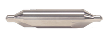  00 Solid Carbide Center Drill 60 Degree. Diameter 0.025". OAL 1-1/2". Body Diameter 1/8". Uncoated