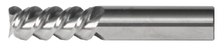  1" Spoon Cutter - Center Cut. Single End with 60 Degree Helix. Shank OD 1" - LOC 1-1/2" - OAL 4" - 4 Flutes for High-speed Finishing. Uncoated