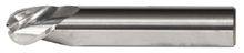  1" Spoon Cutter - Center Cut. Single End with 35 Degree Helix. Shank OD 1" - LOC 2" - OAL 4" - 3 Flutes for SS Machining. Uncoated