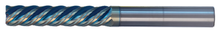  3/4" End Mill Variable Single End; Extra Long; Flute Length 3" OAL 6" - 5 Flutes Sky Coat - Hot Mill