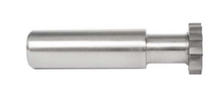  1/2" Keyset Cutter with Hardened Steel Shank. ANSI 304 - Face Width 3/32" OAL 2-3/32" Shank OD 1/2" - 10 Flutes - Uncoated